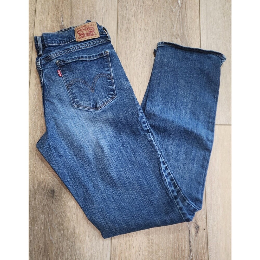 Levi's 505 Jeans 29x34 Straight Leg Womens 8L